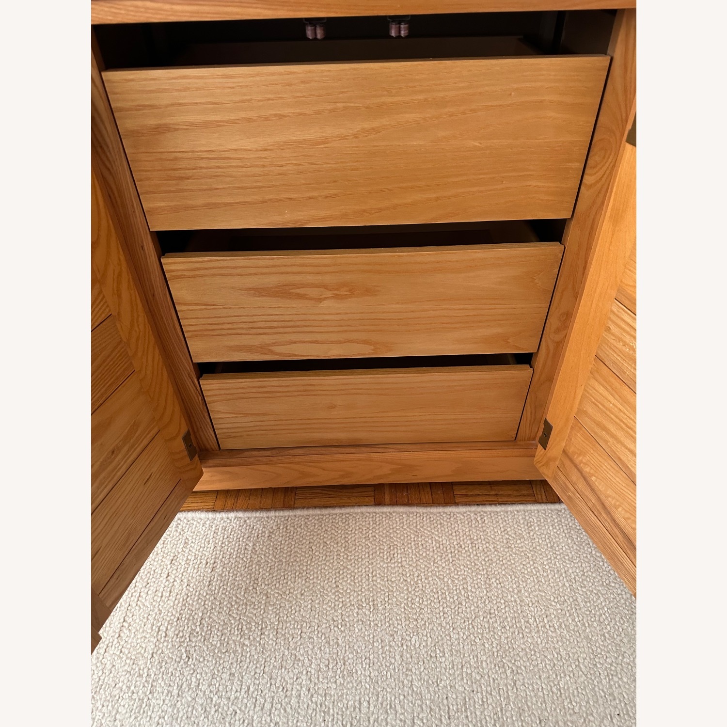 Thomasville Solid Wood Dresser with Mirror - image-10