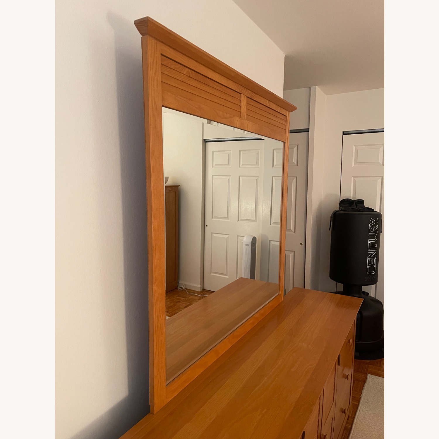 Thomasville Solid Wood Dresser with Mirror - image-6