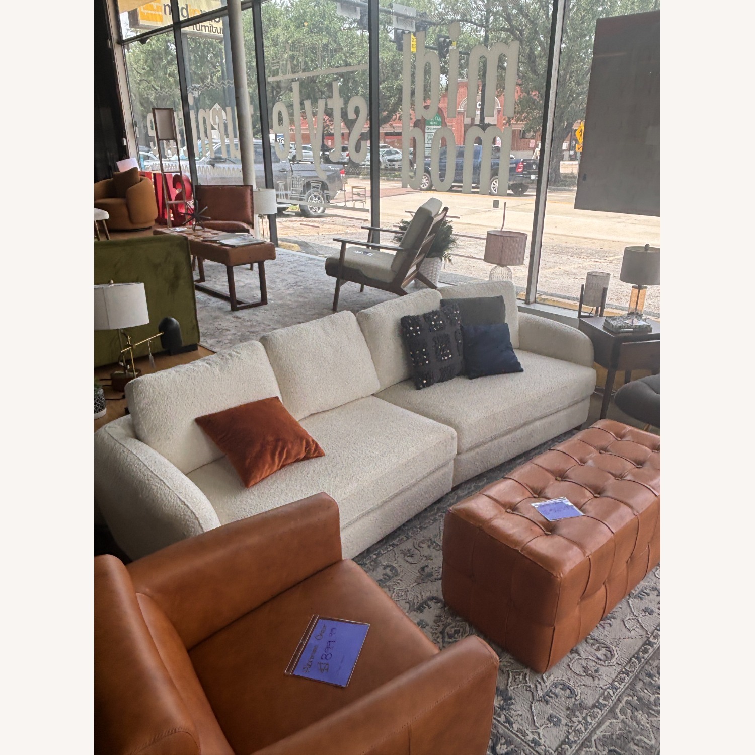 Midinmod Virgil Boucle 3 Seater Sofa - image-2