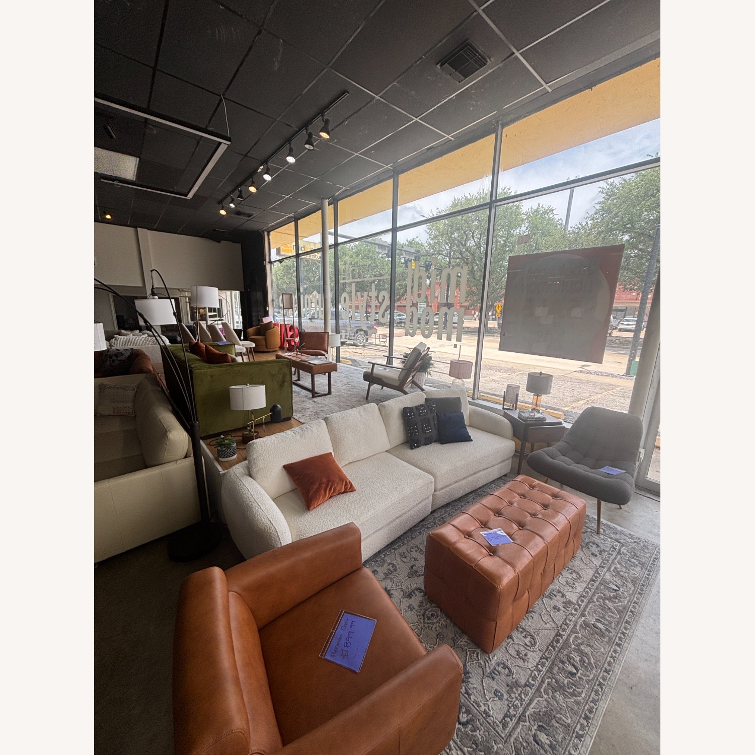 Midinmod Virgil Boucle 3 Seater Sofa - image-3
