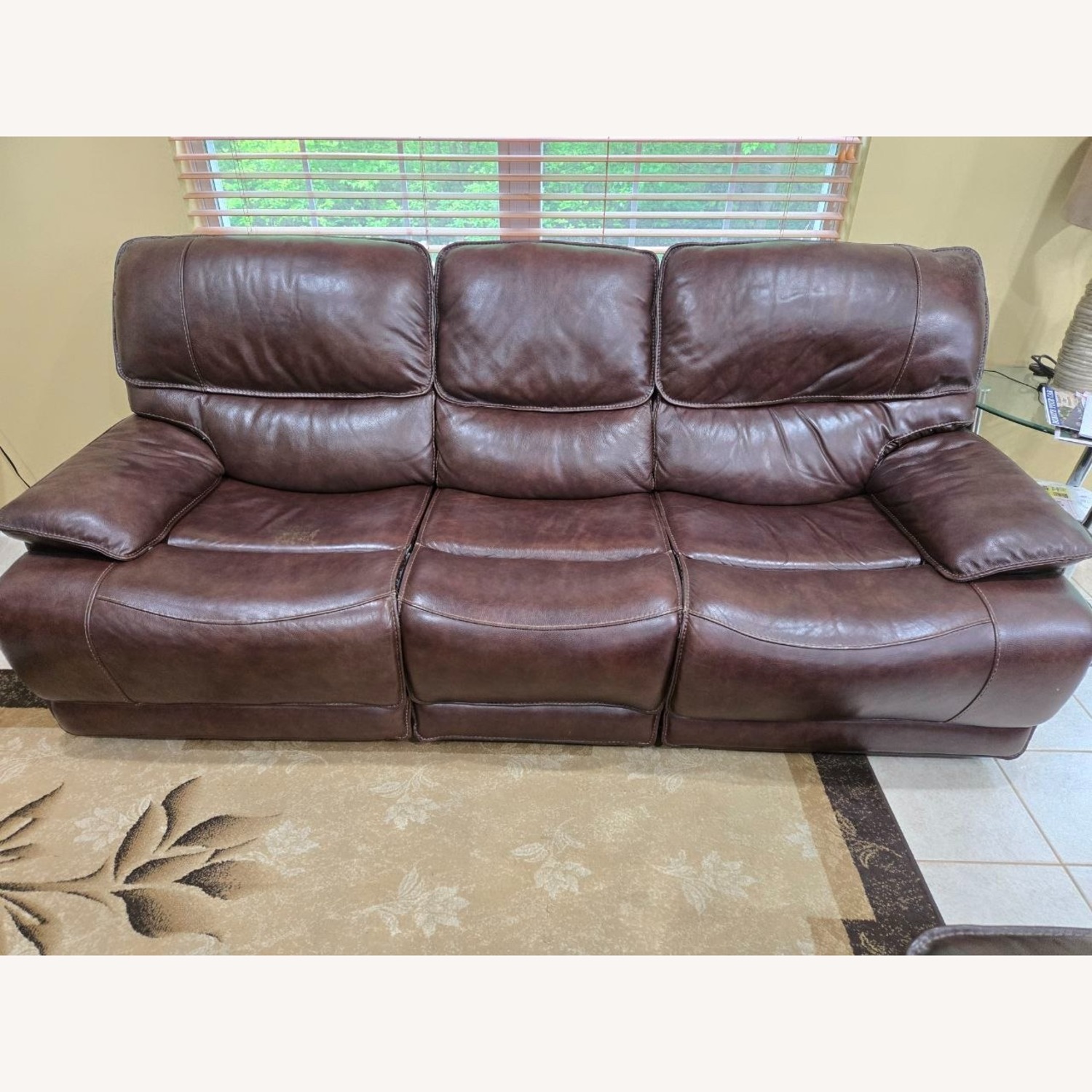 Dark Brown Sofa  - image-1