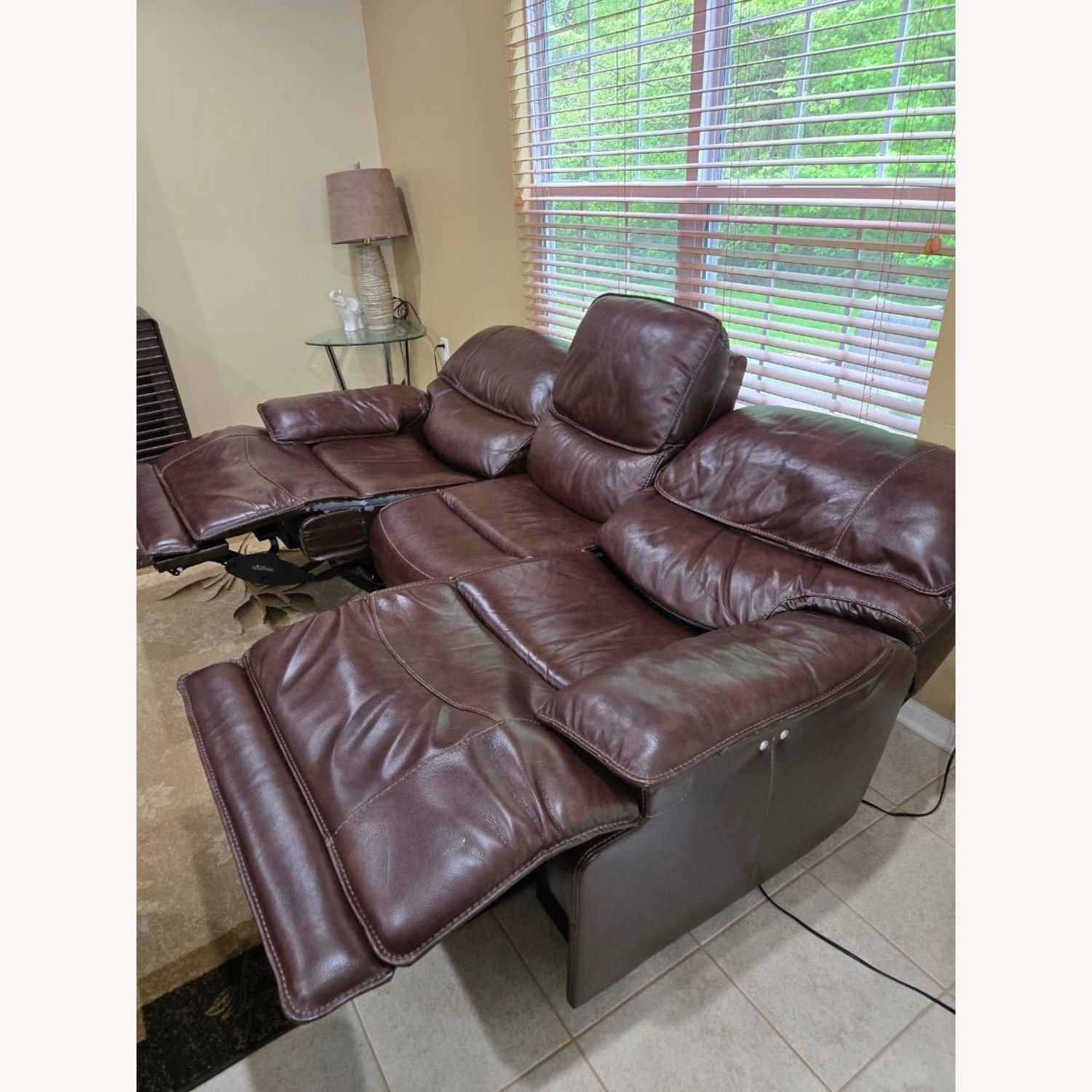 Dark Brown Sofa  - image-4