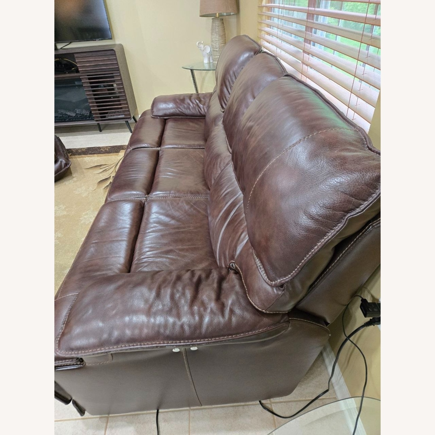 Dark Brown Sofa  - image-3