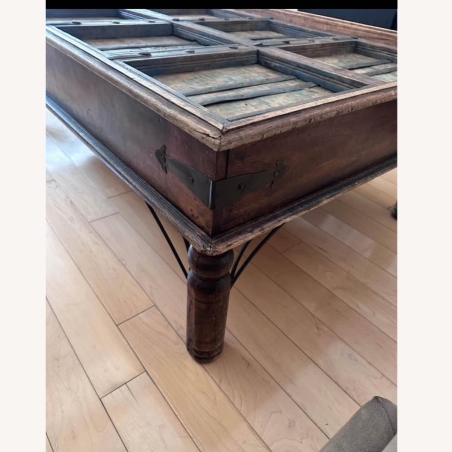 Old LA Door Reconverted into a Coffee Table - image-2