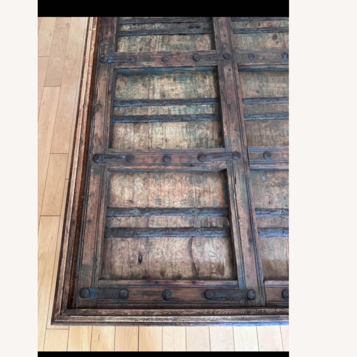 Old LA Door Reconverted into a Coffee Table - image-3