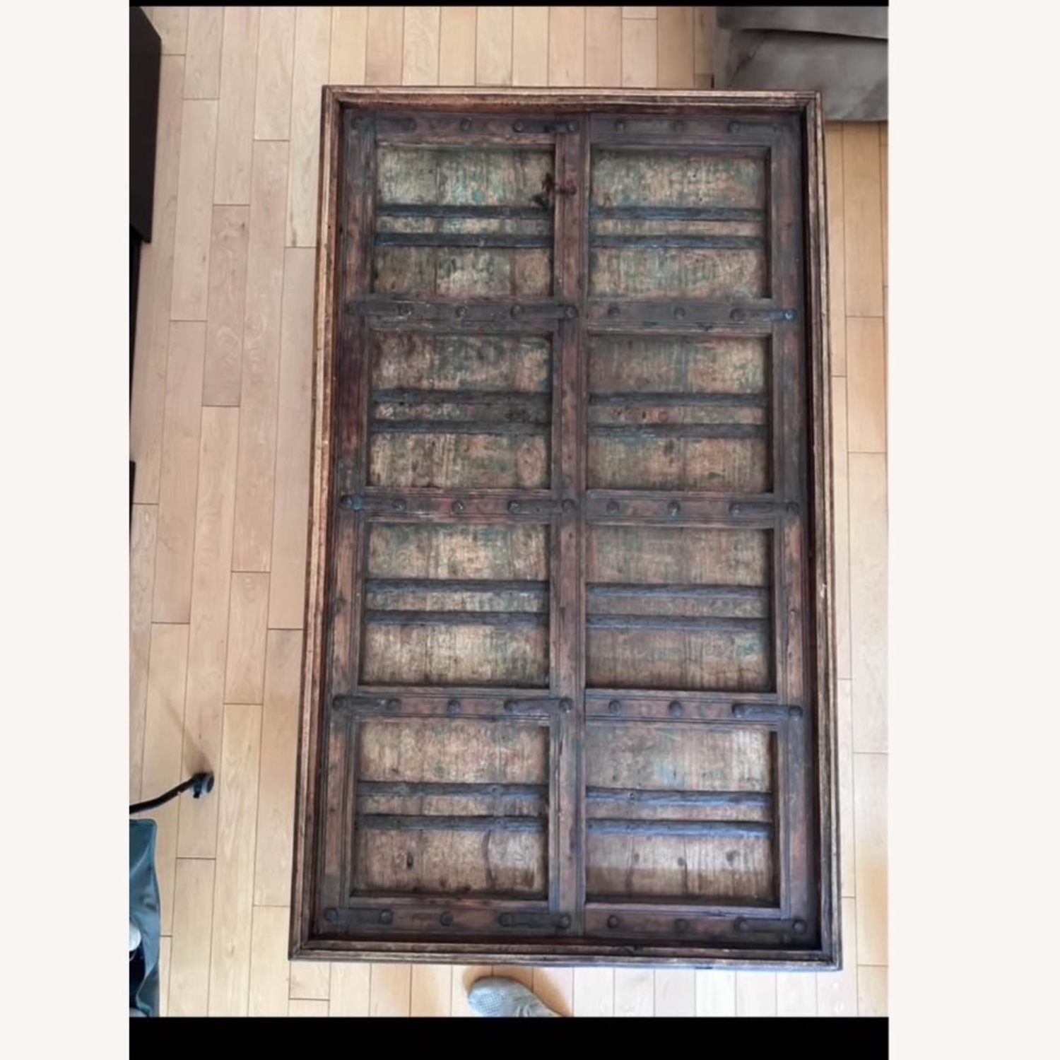 Old LA Door Reconverted into a Coffee Table - image-4
