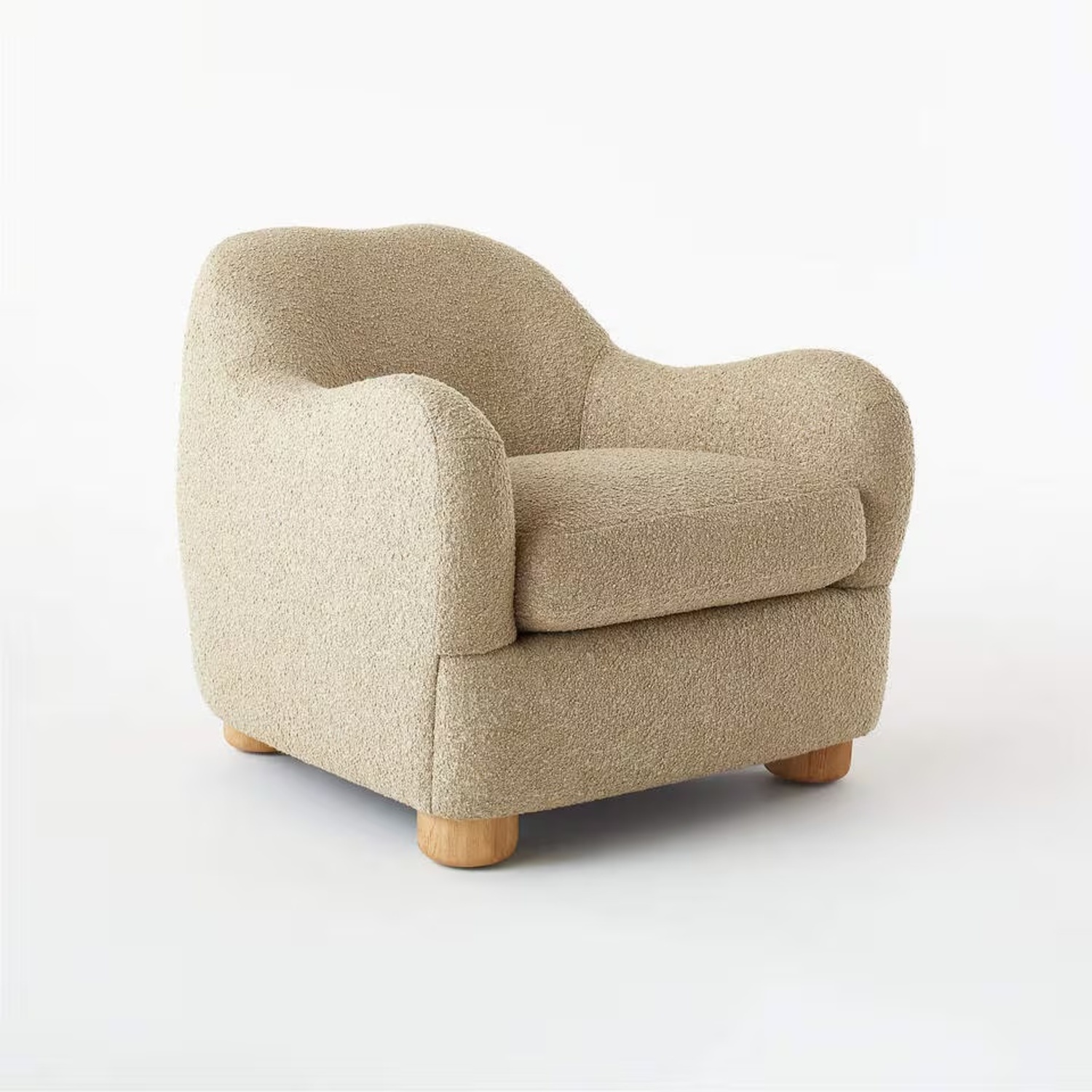 CB2 Bacio Boucle Accent Chairs - image-5