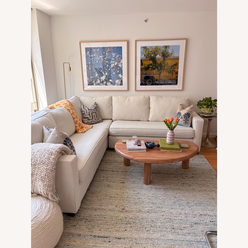 Used West Elm Henry Natural 3+ Piece Sectional for sale on AptDeco