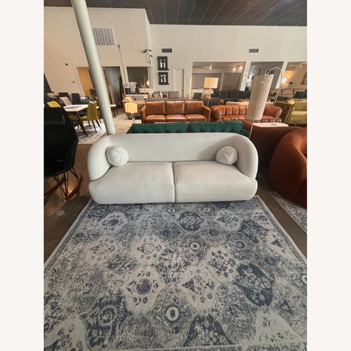 Used Midinmod Quinn Creme Boucle Sofa for sale on AptDeco