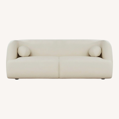 Used Midinmod Quinn Creme Boucle Sofa for sale on AptDeco