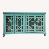 Hillsdale Furniture Beckett Blue Wood Sideboard