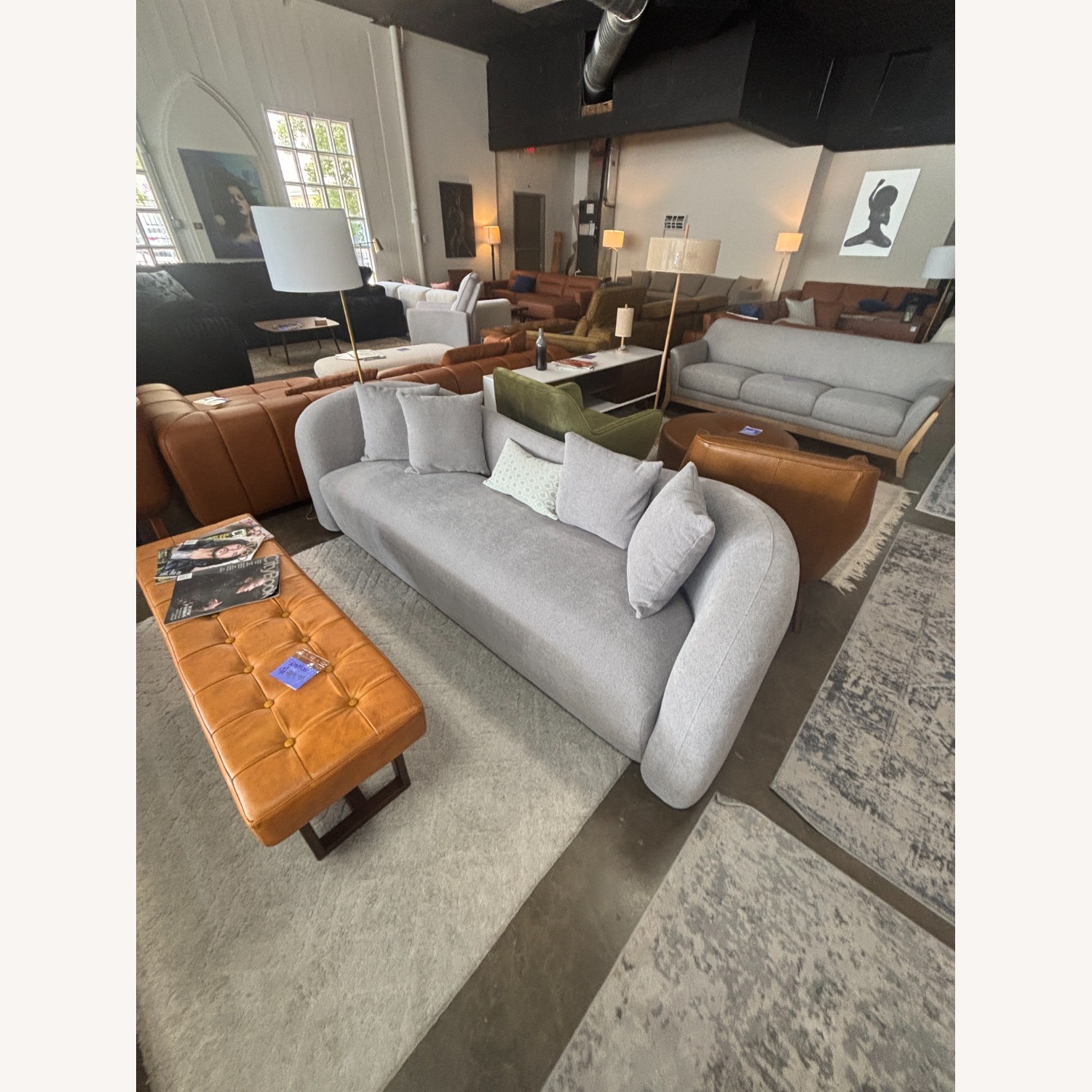 Hana Mid Century Modern Style Sofa - image-3