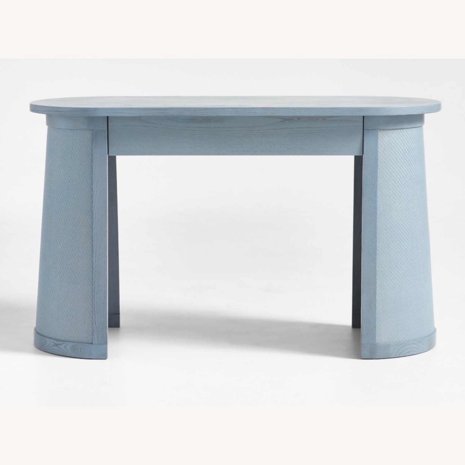 Crate & Kids Jake Arnold Blue Wood Desk - image-1