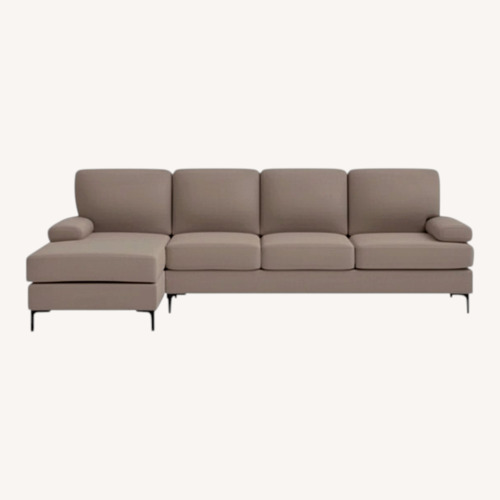 Used Wayfair Sindy 2 - Piece Upholstered Sectional for sale on AptDeco
