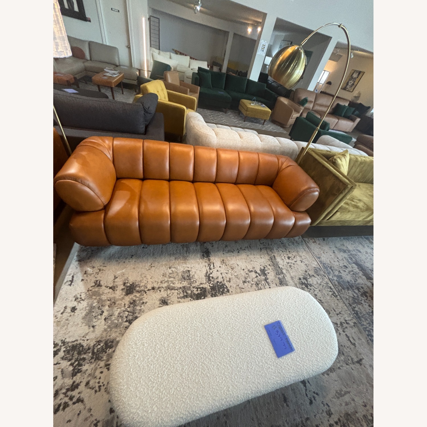Rover 3 Seater Genuine Leather Sofa - image-1