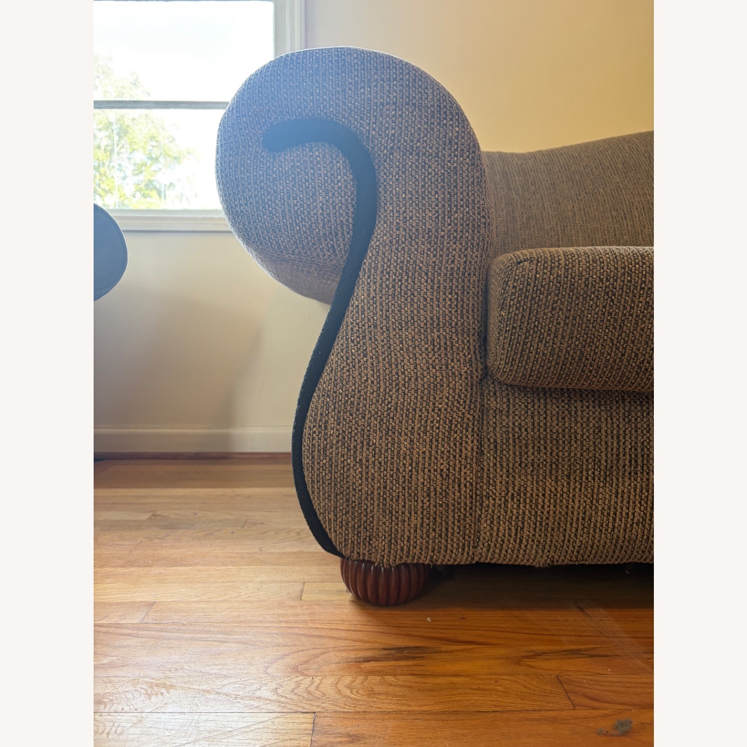 Natural Fabric 3+ Seater Sofa - image-3