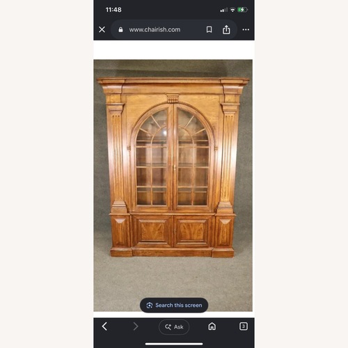 Used Baker Furniture Light Brown Wood Sideboard for sale on AptDeco
