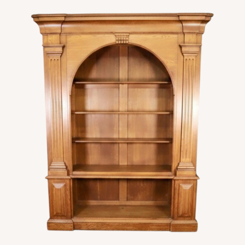 Used Baker Furniture Light Brown Wood Sideboard for sale on AptDeco