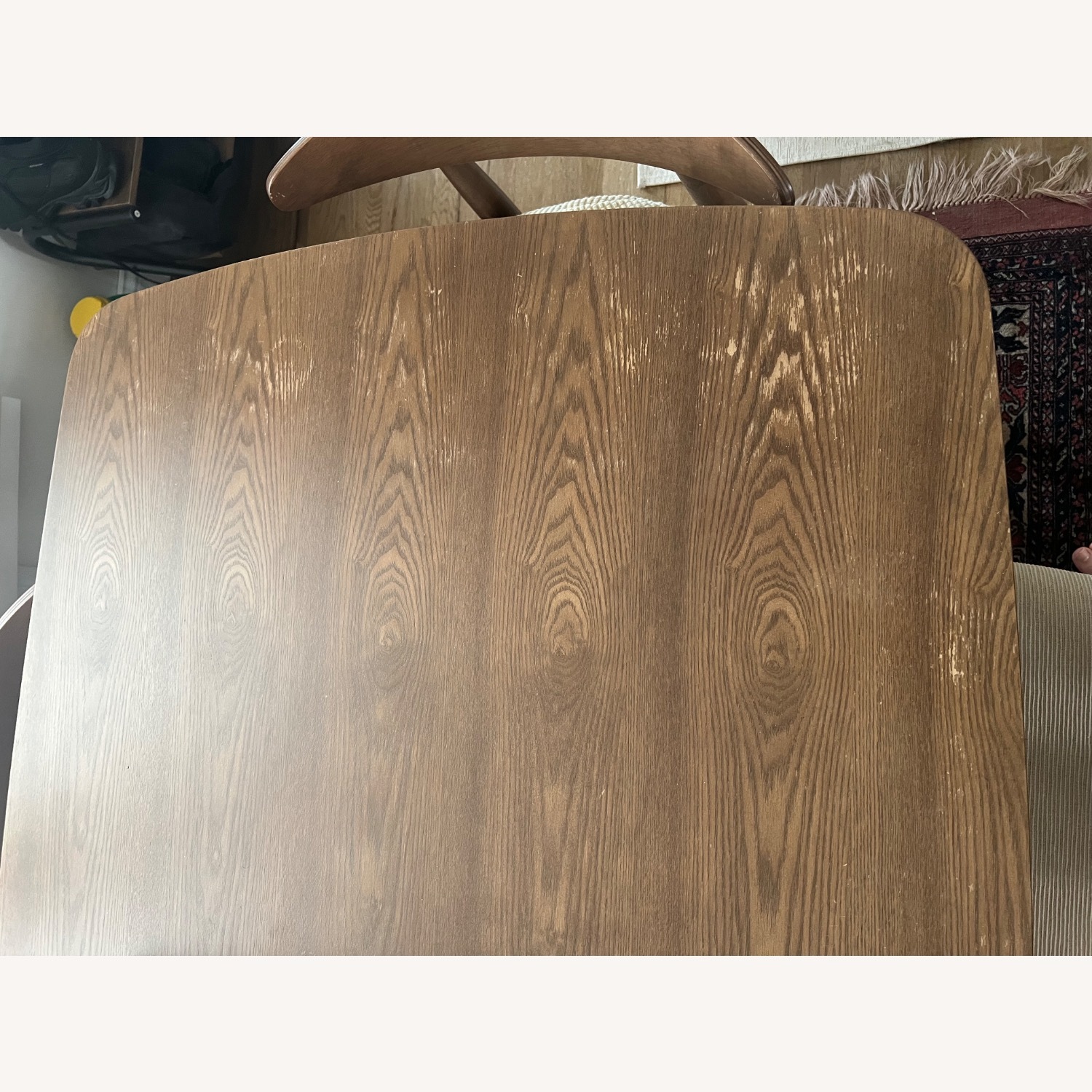 Wayfair Dark Brown Wood Dining Set - image-6