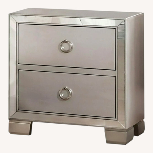 Used 2-Drawers Wooden Bedroom Nightstand for sale on AptDeco