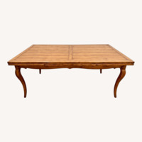 French Provencal Soild Pearwood Dining Table