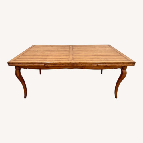 Used French Provencal Soild Pearwood Dining Table for sale on AptDeco