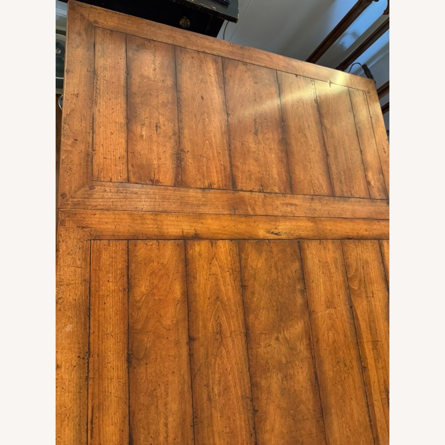 French Provencal Soild Pearwood Dining Table - image-6