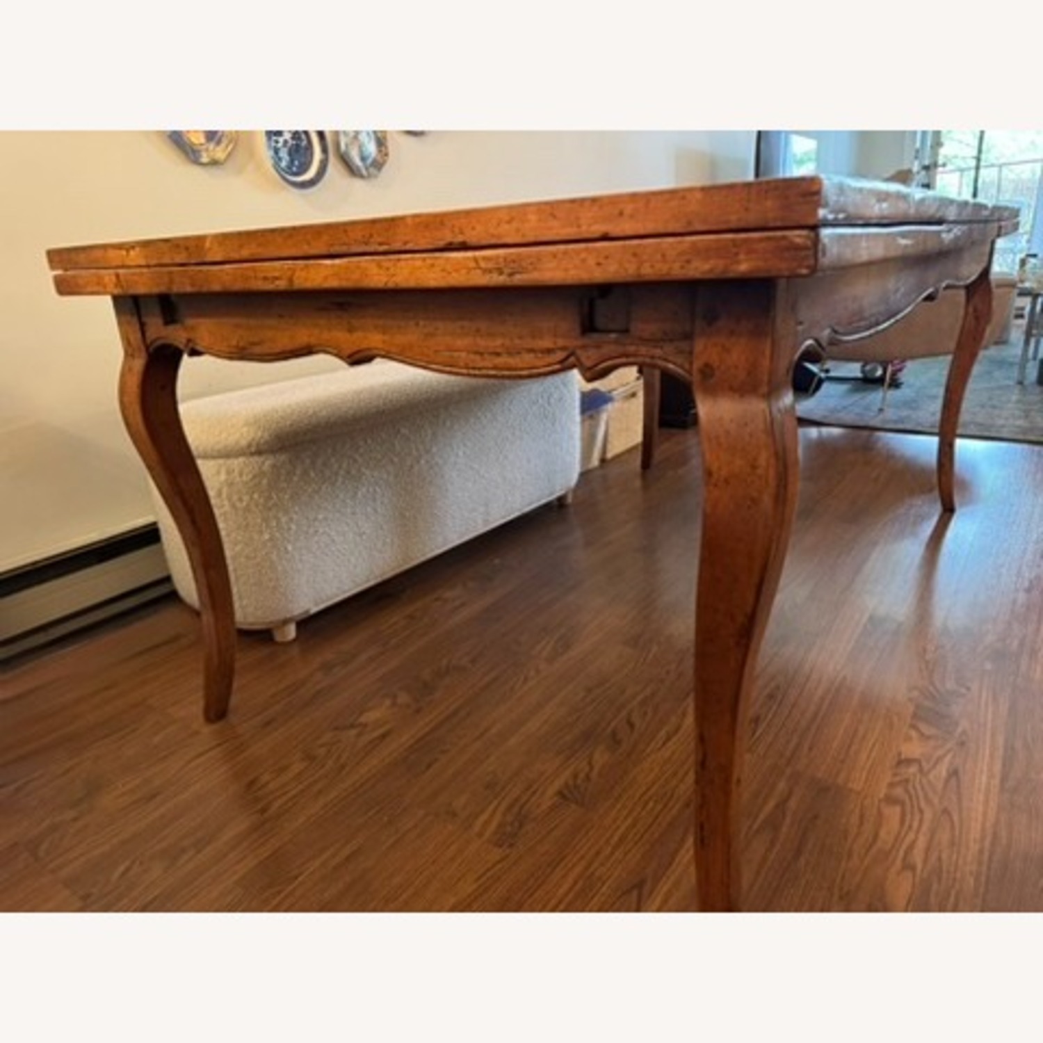 French Provencal Soild Pearwood Dining Table - image-4