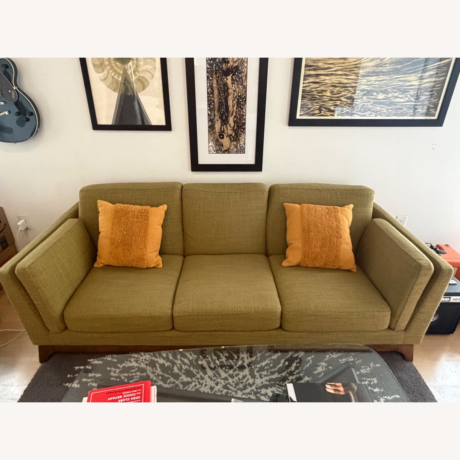 Article Ceni Sofa Avocado Green - image-1