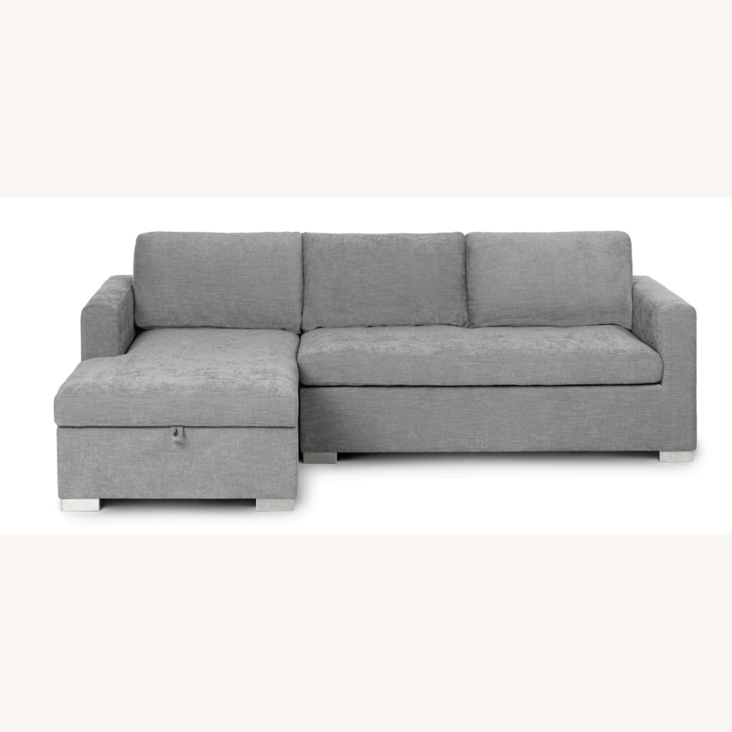 Article Soma Light Gray Fabric 2 Piece Sectional - image-8