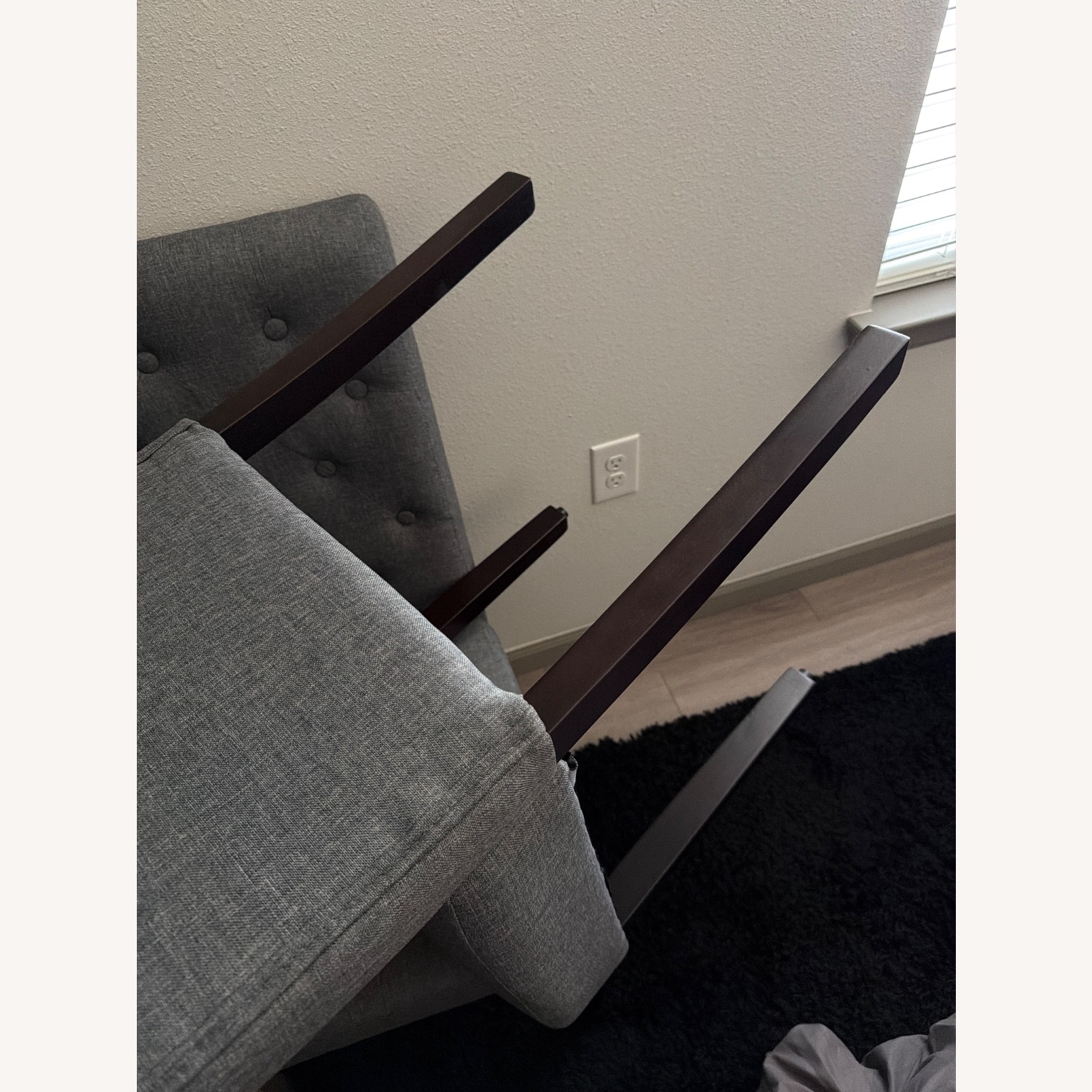 Ashley Furniture Light Gray Fabric Accent Chairs - image-4