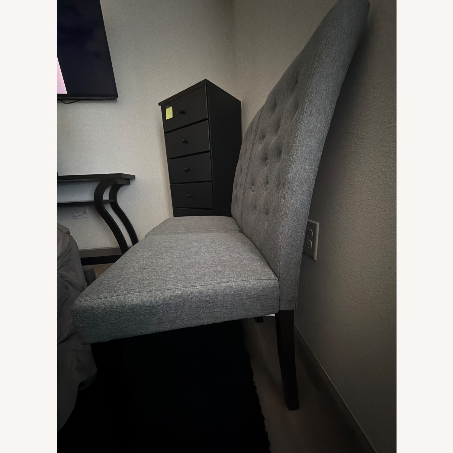 Ashley Furniture Light Gray Fabric Accent Chairs - image-3