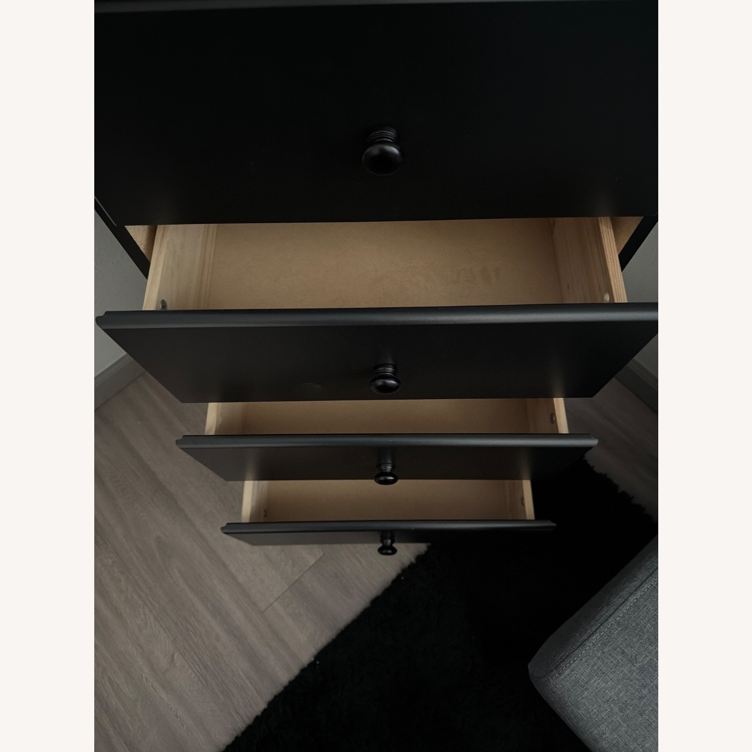 Wayfair Black Wood Dresser - image-6