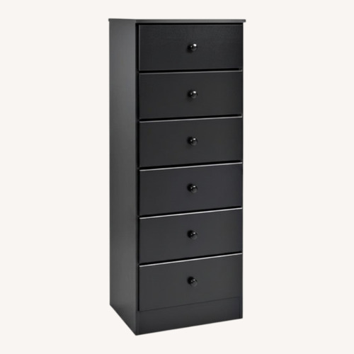 Used Wayfair Black Wood Dresser for sale on AptDeco
