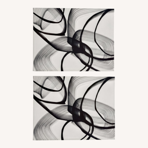 Used At Home Black Wall Art for sale on AptDeco
