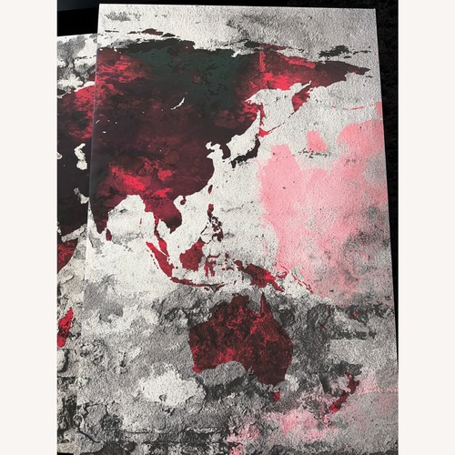 Used At Home Red Wall Art for sale on AptDeco