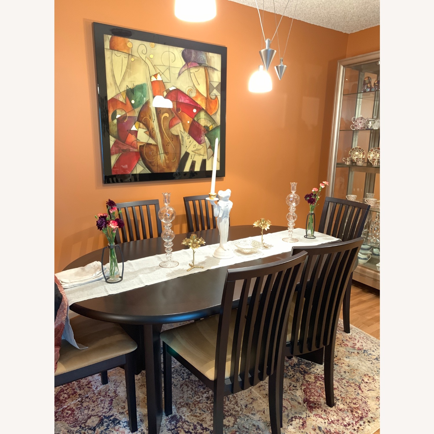 Scovby Denmark Dining Set in Wenge - Extends - image-16