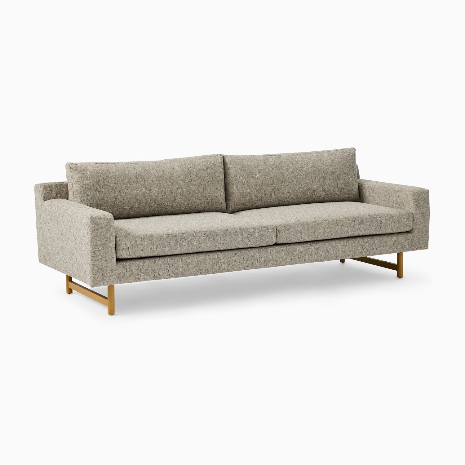 West Elm Light Gray Eddy Sofa - image-4