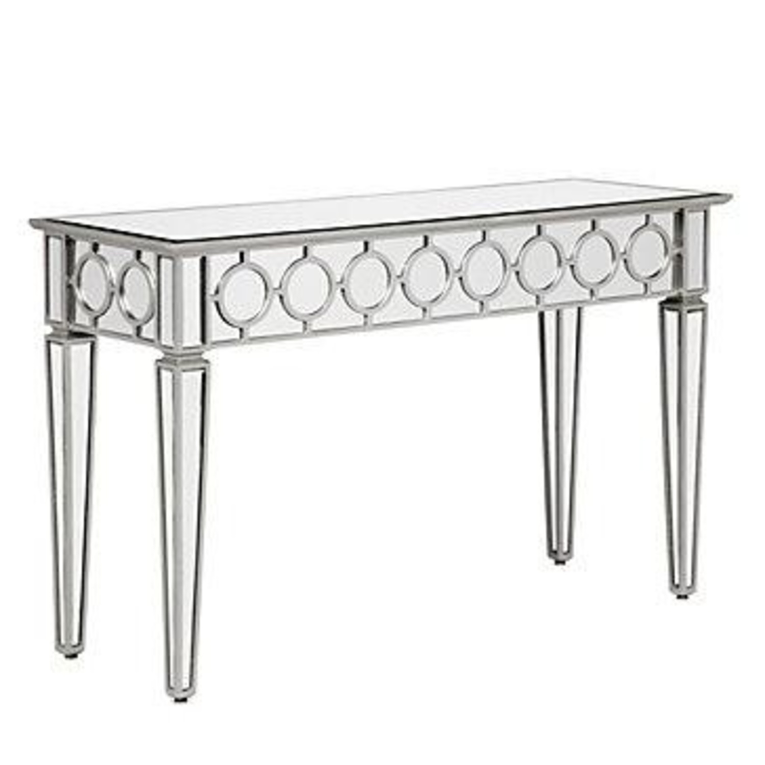 Z Gallerie Silver Glass Sideboard - image-6