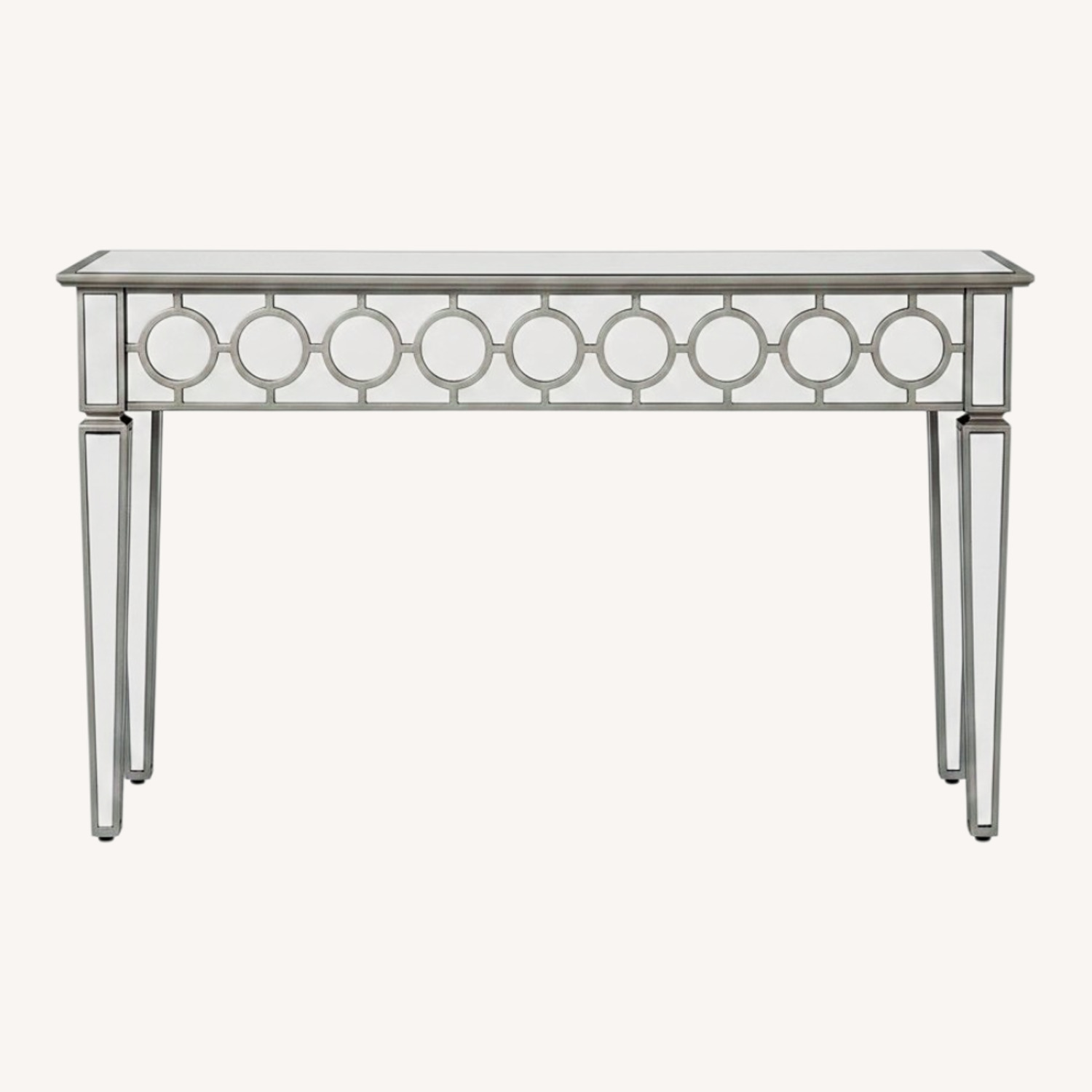 Z Gallerie Silver Glass Sideboard - image-0