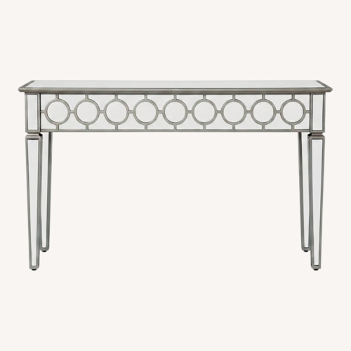 Used Z Gallerie Silver Glass Sideboard for sale on AptDeco