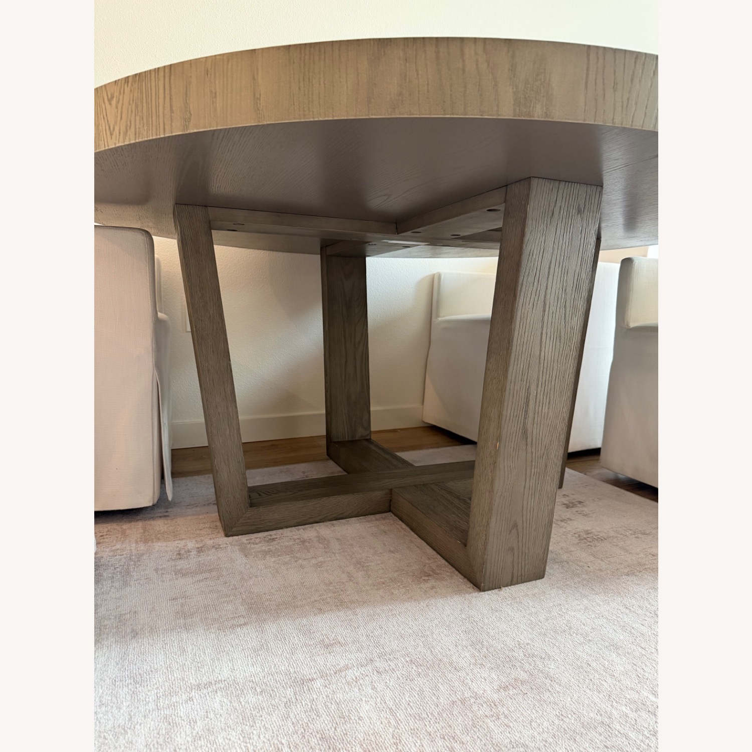 Restoration Hardware Antoccino Round Dining Table - image-6