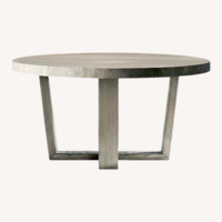 Restoration Hardware Antoccino Round Dining Table
