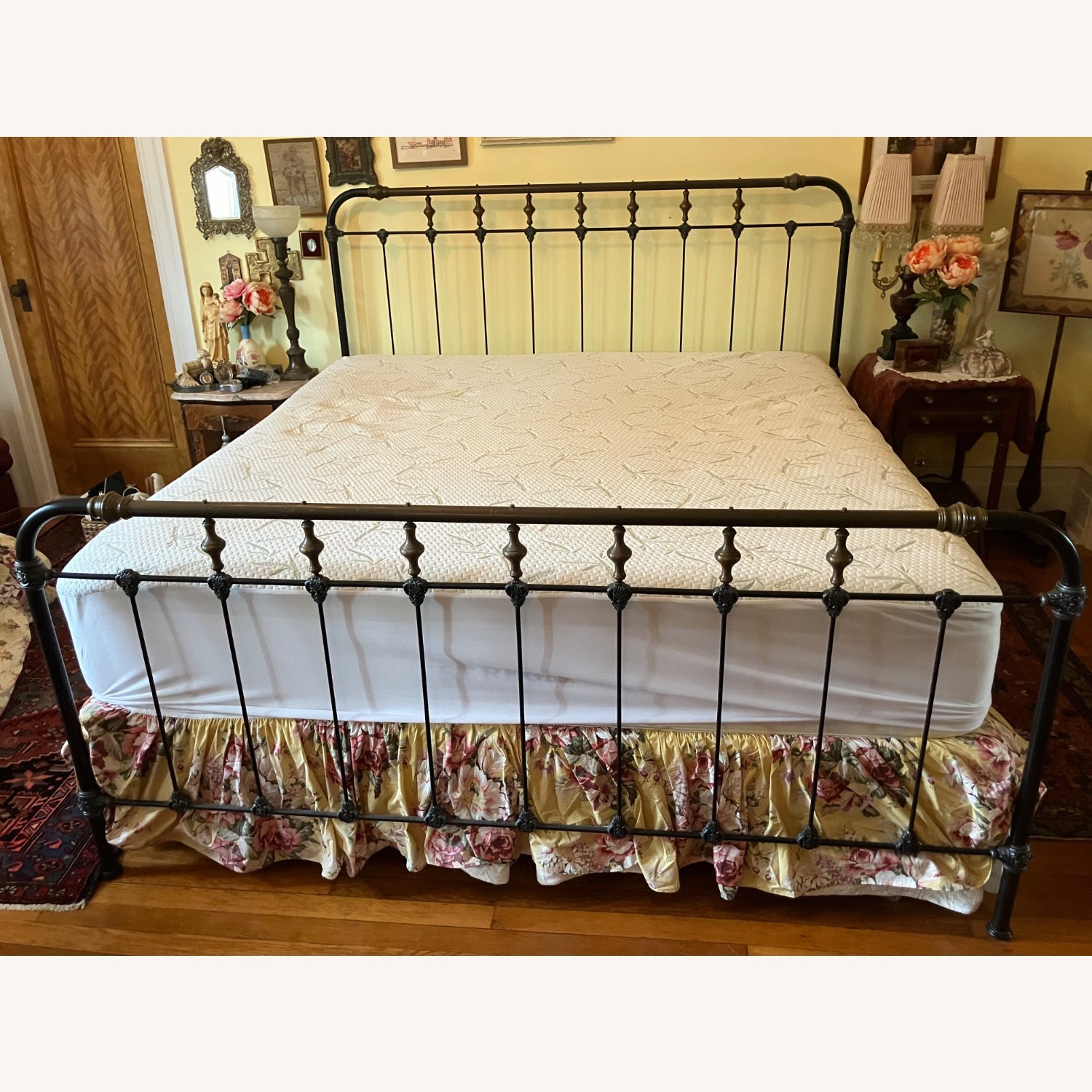 Charles P. Rogers Metal California King Bed - image-1