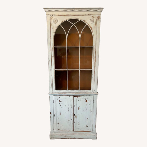 Used Vintage/Antique Finds White Wood Bookcase for sale on AptDeco