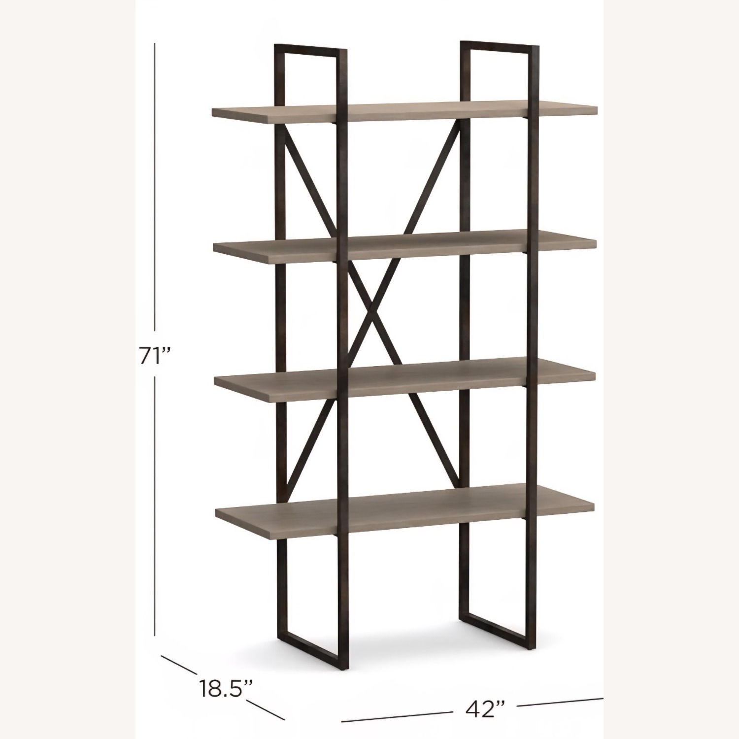 Pottery Barn Houston Etagere Bookcase (42") - image-4