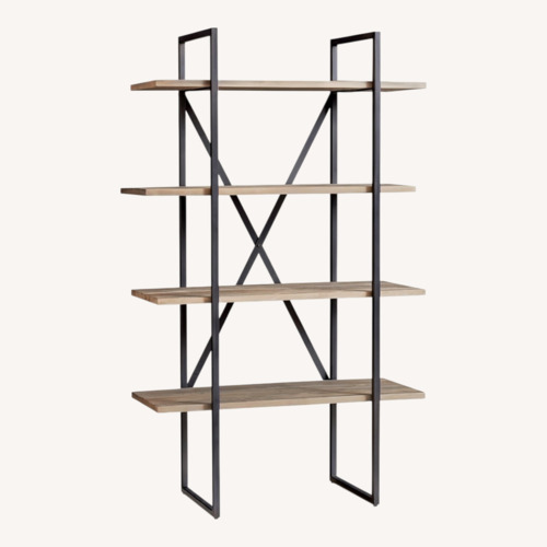 Used Pottery Barn Houston Etagere Bookcase (42") for sale on AptDeco