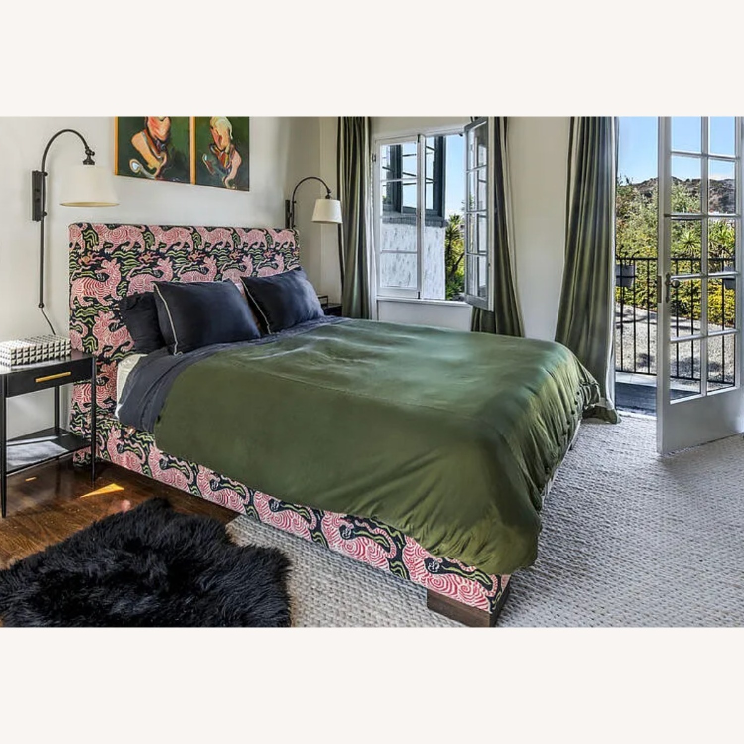 Clarence House Upholstered Queen Bed - image-1