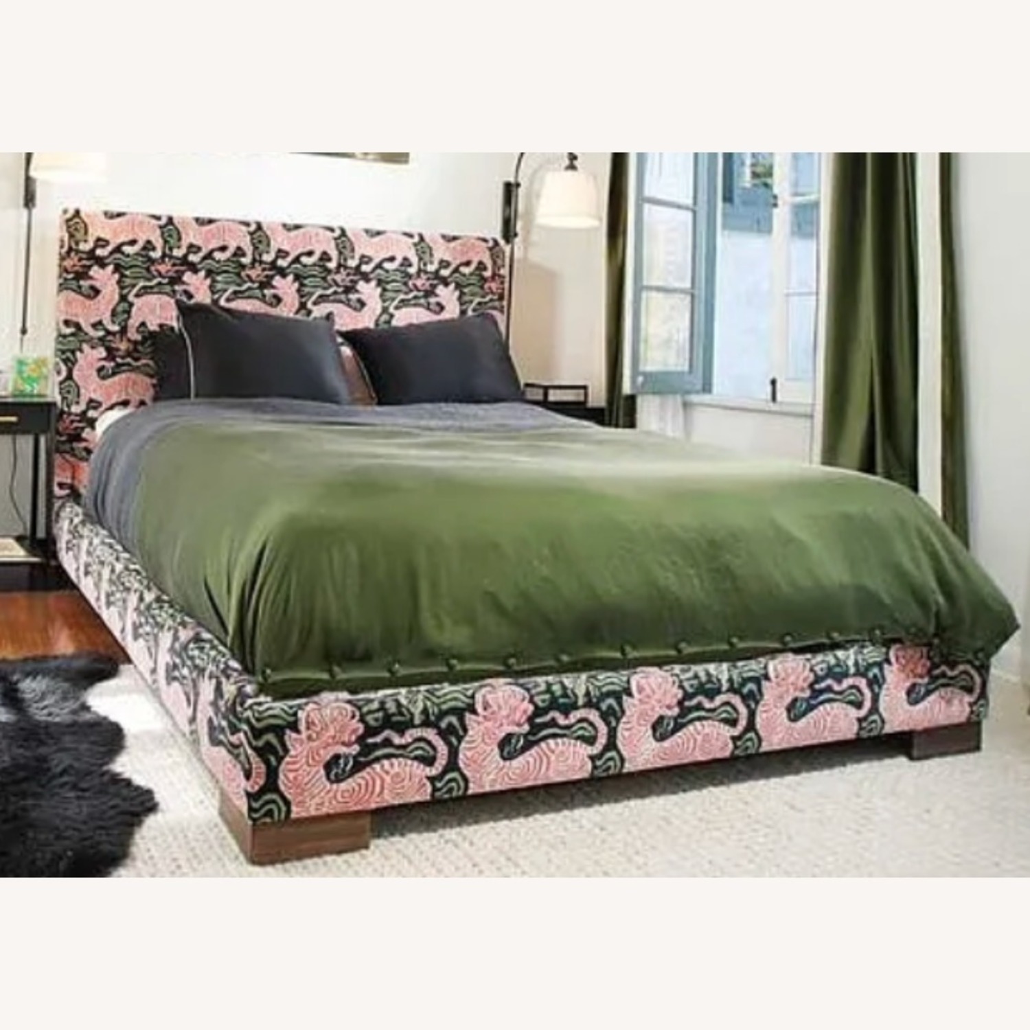 Clarence House Upholstered Queen Bed - image-3