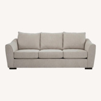 Raymour & Flanigan Vibrant Vision Oatmeal Couch